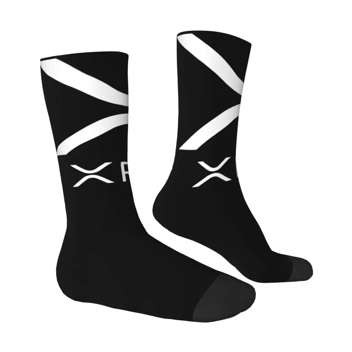 Women Men Socks XRP Ripple Stockings Spring Casual Breathable Socks Pattern Outdoor Anti Skid Socks
