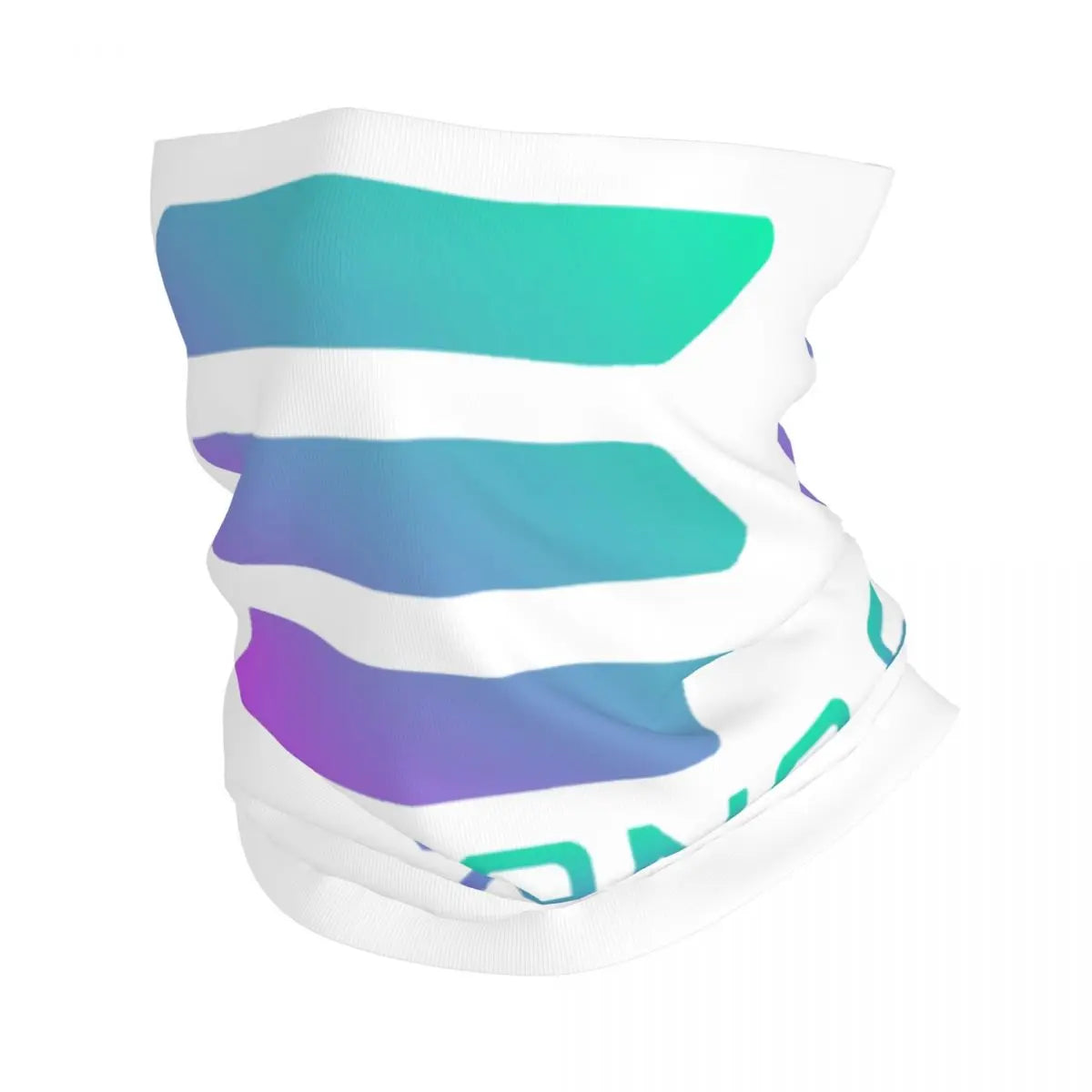 Solana Cryptocurrency - Solana SOL Bandana Neck Gaiter Printed Mask Scarf Multi-use FaceMask Running Unisex Adult Washable