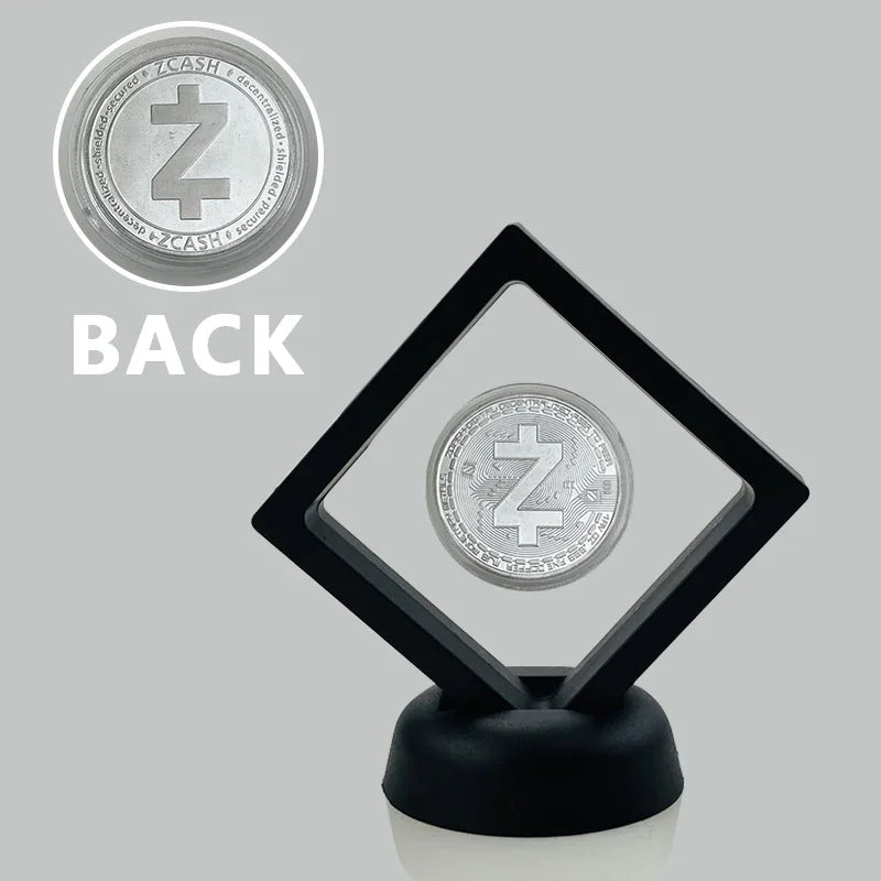 Dogecoin Ada Cardano Crypto Bitcoin Litecoin  Ethereum Cryptocurrency Commemoration Metal Coin with Showing Stand