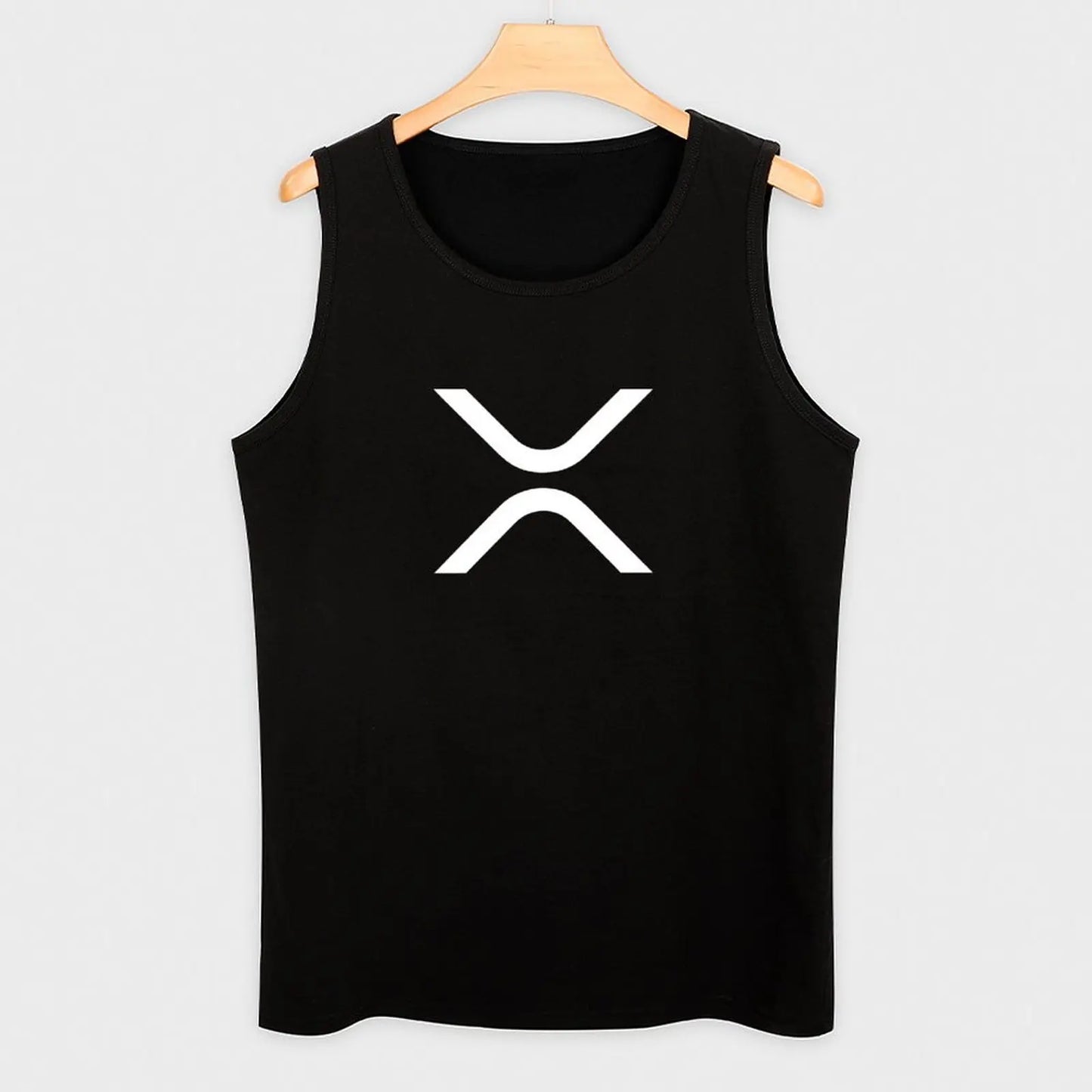 XRP cryptocurrency - XRP Tank Top Gym man male top Men's clothes bodybuilding men clothes
